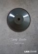 画像1: FRANCE antique Lamp Shade フランスアンティーク ホーローランプシェード カーキ ヴィンテージ 1930-50's   (1)
