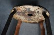 画像12: FRANCE antique STOOL フランスアンティーク  スツール チェア アイアン 鉄 1933-50's (12)