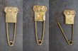 画像5: U.S.A. antique LAUNDRY PINS (small) アメリカアンティーク ナンバー入ランドリーピン8本＆ケースセット セーフティピン ヴィンテージ 1960's  (5)