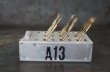 画像2: U.S.A. antique LAUNDRY PINS (small) アメリカアンティーク ナンバー入ランドリーピン8本＆ケースセット セーフティピン ヴィンテージ 1960's  (2)