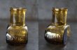 画像2: ENGLAND antique BOVRIL 2oz イギリスアンティーク ボブリル ガラスボトル イエローアンバー ガラスボトル 瓶 1900-20's