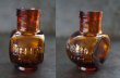 画像2: ENGLAND antique MELBO 2oz イギリスアンティーク  ガラスボトル アンバーガラスボトル 瓶 1900-20's (2)
