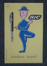 画像: FRANCE antique BUVARD ビュバー BiC Savignac【レイモンド サヴィニャック】 1950-70's 