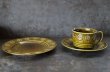 画像2: ENGLAND antique  Lord Nelson Celtic Runes トリオ イギリスアンティーク  ロードネルソン セルティックルーンズ カップ＆ソーサー＆ティープレート・ケーキプレート トリオ  1960-70's (2)