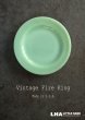 画像1: U.S.A. vintage 【Fire-king】Salad Plate アメリカヴィンテージ ファイヤーキング ジェダイ  サラダプレート 1940's (1)