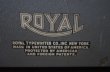 画像5: U.S.A. antique ROYAL Typewriter アメリカアンティーク ロイヤル タイプライター 1950-70's (5)