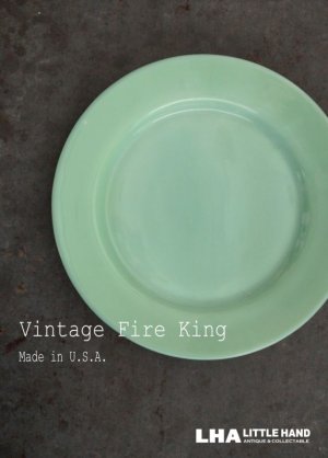 画像: U.S.A. vintage 【Fire-king】Dinner Plate アメリカヴィンテージ ファイヤーキング ジェダイ レストランウェア ディナープレート 1940's