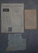 画像4: FRANCE antique Paper 5set フランスアンティーク ペーパーセット 古い紙 5枚セット 1920-40's (4)