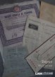 画像1: FRANCE antique Paper 5set フランスアンティーク ペーパーセット 古い紙 5枚セット 1920-40's (1)