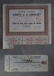 画像3: FRANCE antique Paper 5set フランスアンティーク ペーパーセット 古い紙 5枚セット 1920-40's
