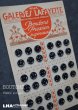 画像1: FRANCE antique BOUTONS フランスアンティーク ボタンシート スナップボタン ヴィンテージ 1950's (1)