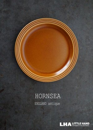 画像: ENGLAND antique HORNSEA  SAFFRON PLATE イギリスアンティーク ホーンジー サフラン ケーキプレート デザートプレート 1970-80's ヴィンテージ