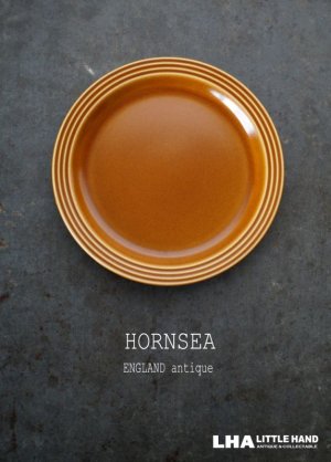 画像: ENGLAND antique HORNSEA  SAFFRON PLATE イギリスアンティーク ホーンジー サフラン ケーキプレート デザートプレート 1970-80's ヴィンテージ