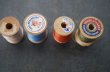 画像3: U.S.A. antique Wooden Spools アメリカアンティーク 木製スプール 糸巻き 糸 4個セット  ヴィンテージ 1950-70's (3)