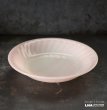 画像1: U.S.A. vintage Fire-king Pink Soup Plate アメリカヴィンテージ ファイヤーキング ピンク スワール スーププレート 1949-62's (1)