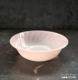 画像: U.S.A. vintage Fire-king Pink Dessert Bowl アメリカヴィンテージ ファイヤーキング ピンク スワール デザートボウル 1949-62's