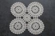 画像2: FRANCE antique Doily フランスアンティーク ドイリー クロシェ レース  ヴィンテージ 1950-70's (2)