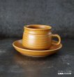 画像1: ENGLAND antique DENBY＆LANGLEY  Canterbury C&S イギリスアンティーク デンビー＆ラングレー カップ＆ソーサー ヴィンテージ カップ 1969-81's (1)