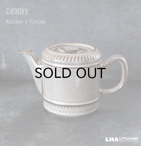 画像1: ENGLAND antique DENBY Sonnet  Tea Pot イギリスアンティーク DENBY Sonnet デンビー ティーポット  ヴィンテージ コーヒーポット1970-80's (1)