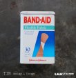 画像1: USA antique BAND-AID TIN アメリカアンティーク ジョンソン&ジョンソン BAND-AID バンドエイド缶 絆創膏 ヴィンテージ 1992's 