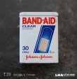 画像1: USA antique BAND-AID TIN アメリカアンティーク ジョンソン&ジョンソン BAND-AID バンドエイド缶 絆創膏 ヴィンテージ 1989's 