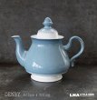 画像1: ENGLAND antique DENBY CASTILE POT イギリスアンティーク デンビー カスティーリャ ポット ティーポット コーヒーポット ヴィンテージ 1975-80's (1)