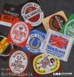 画像1: ENGLAND antique Brewery Bottle Labels 10pcs イギリスアンティーク 醸造所 ボトルラベル ヴィンテージ 10枚SET デッドストック未使用品 1970-80's (1)
