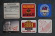 画像3: ENGLAND antique ADVERTISING Beer Mats イギリスアンティーク アドバタイジング ビアマット コースター 広告入り ヴィンテージ 6枚SET 1970-80's (3)
