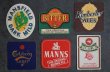 画像2: ENGLAND antique ADVERTISING Beer Mats イギリスアンティーク アドバタイジング ビアマット コースター 広告入り ヴィンテージ 6枚SET 1970-80's (2)