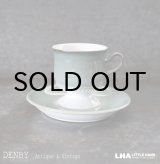 画像: ENGLAND antique DENBY Venice (S) C&S イギリスアンティーク デンビー ベニス カップ＆ソーサー ヴィンテージ 1975-80's