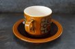 画像4: ENGLAND antique HORNSEA BRONTE TRIO イギリスアンティーク ホーンジー ブロンテ カップ＆ソーサー＆ティープレート・ケーキプレート トリオ C&S ヴィンテージ 1970-80's (4)