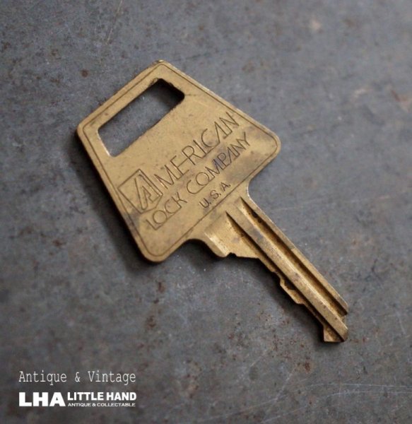 画像1: USA antique KEY アメリカアンティークキー ヴィンテージキー 鍵 ヴィンテージ 1930-60s (1)