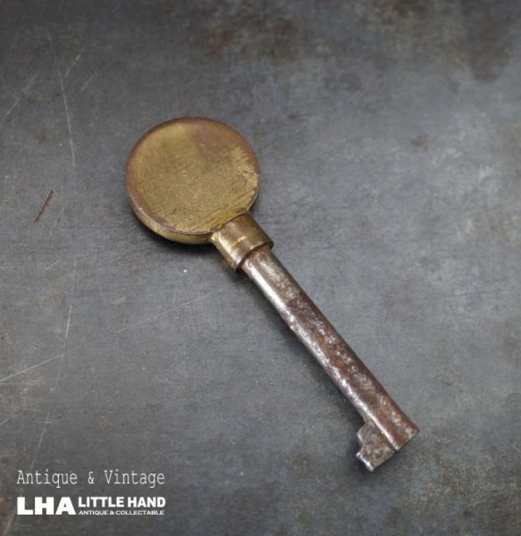 画像1: FRANCE antique KEY フランスアンティークキー 鍵 装飾 チェスト・キャビネットキー 1890-1920's (1)
