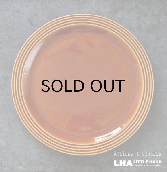 画像1: ENGLAND antique HORNSEA HEIRLOOM PLATE イギリスアンティーク ホーンジー エアルーム オータムブラウン プレート 27cm 皿 ヴィンテージ 1970-80's (1)