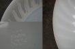 画像5: U.S.A. vintage Fire-king White SWIRL Dinner Plate アメリカヴィンテージ ファイヤーキング ホワイト スワール ディナープレート 1951-60's (5)