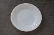 画像3: U.S.A. vintage Fire-king White SWIRL Dinner Plate アメリカヴィンテージ ファイヤーキング ホワイト スワール ディナープレート 1951-60's (3)