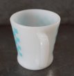 画像5: U.S.A. vintage Fire-king Mug Block Check アメリカヴィンテージ ファイヤーキング ブロックチェック 水色  マグ マグカップ 1951-60's (5)