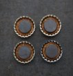 画像3: USA antique SODA Bottle Cap Magnets 4pcs アメリカアンティーク ボトルキャップ マグネット 4個SET ヴィンテージ 1950-70's (3)