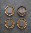 画像3: USA antique SODA Bottle Cap Magnets 4pcs アメリカアンティーク ボトルキャップ マグネット 4個SET ヴィンテージ 1950-70's (3)