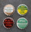 画像2: USA antique SODA Bottle Cap Magnets 4pcs アメリカアンティーク ボトルキャップ マグネット 4個SET ヴィンテージ 1950-70's (2)