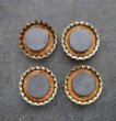 画像3: USA antique SODA Bottle Cap Magnets 4pcs アメリカアンティーク ボトルキャップ マグネット 4個SET ヴィンテージ 1950-70's (3)