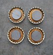 画像3: USA antique SODA Bottle Cap Magnets 4pcs アメリカアンティーク ボトルキャップ マグネット 4個SET ヴィンテージ 1950-70's (3)