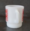 画像3: U.S.A. vintage Fire-king Mug Apples On The Mat アメリカヴィンテージ ファイヤーキング アップルオンザマット 赤  マグ マグカップ 1960-76's (3)