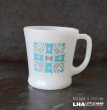 画像1: U.S.A. vintage Fire-king Mug Blue Heaven アメリカヴィンテージ ファイヤーキング ブルーヘブン マグ マグカップ 1970's (1)