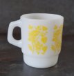 画像4: U.S.A. vintage Fire-king Mug Slender Stalkアメリカヴィンテージ ファイヤーキング  スレンダーストーク 黄 マグ マグカップ 1977-86's (4)
