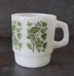 画像2: U.S.A. vintage Fire-king Mug Slender Stalkアメリカヴィンテージ ファイヤーキング  スレンダーストーク 緑 マグ マグカップ 1977-86's (2)