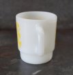 画像3: U.S.A. vintage Fire-king Mug Slender Stalkアメリカヴィンテージ ファイヤーキング  スレンダーストーク 黄 マグ マグカップ 1977-86's (3)