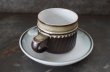 画像3: ENGLAND antique DENBY RONDO C&S イギリスアンティーク デンビー カップ＆ソーサー ヴィンテージ 1970-80's (3)