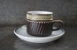 画像2: ENGLAND antique DENBY RONDO C&S イギリスアンティーク デンビー カップ＆ソーサー ヴィンテージ 1970-80's (2)