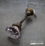 画像: U.S.A. antique Doorknob アメリカアンティーク ガラスドアノブ・ドアハンドル 1930－60's